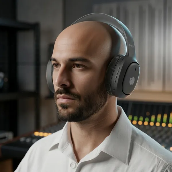 Auriculares NGS Artica Tempest en negro, estilo de vida
