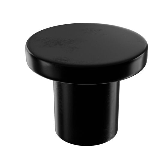 Pomo de cuello ancho de Fabricados LMG en negro