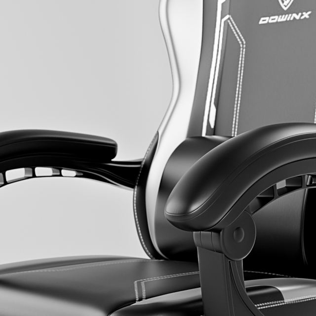 Gaming chair · leather detail